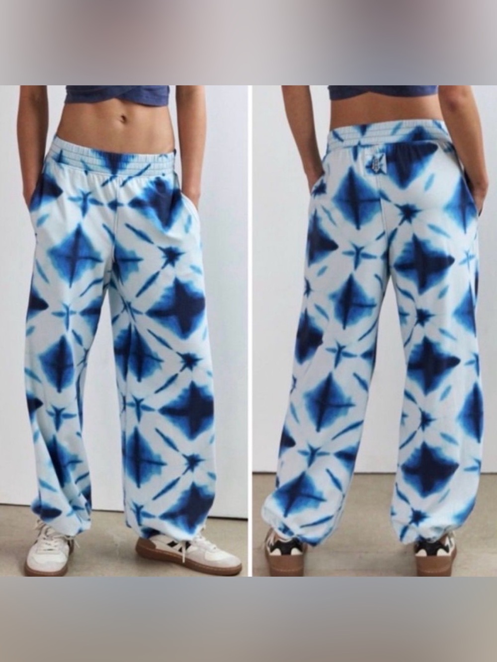 Free People Movement  Hot Shot
Crossover Pants Tie Dye.